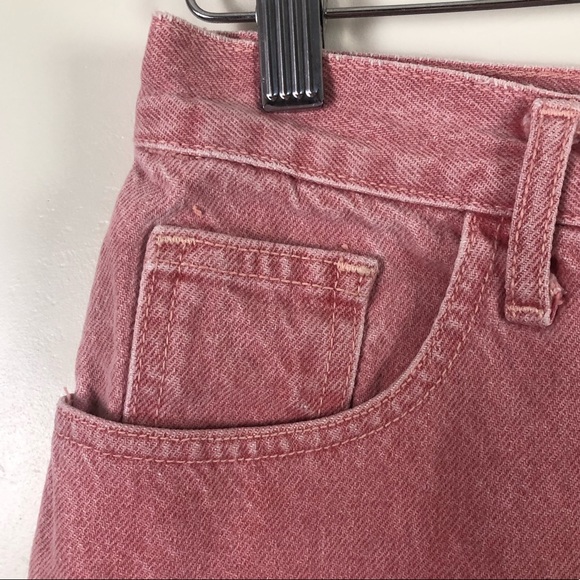 Guess Red Jean Shorts - Picture 3 of 6